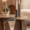 ⁦שולחן ספין סטון סינמון FLOR⁩ – תמונה ⁦5⁩
